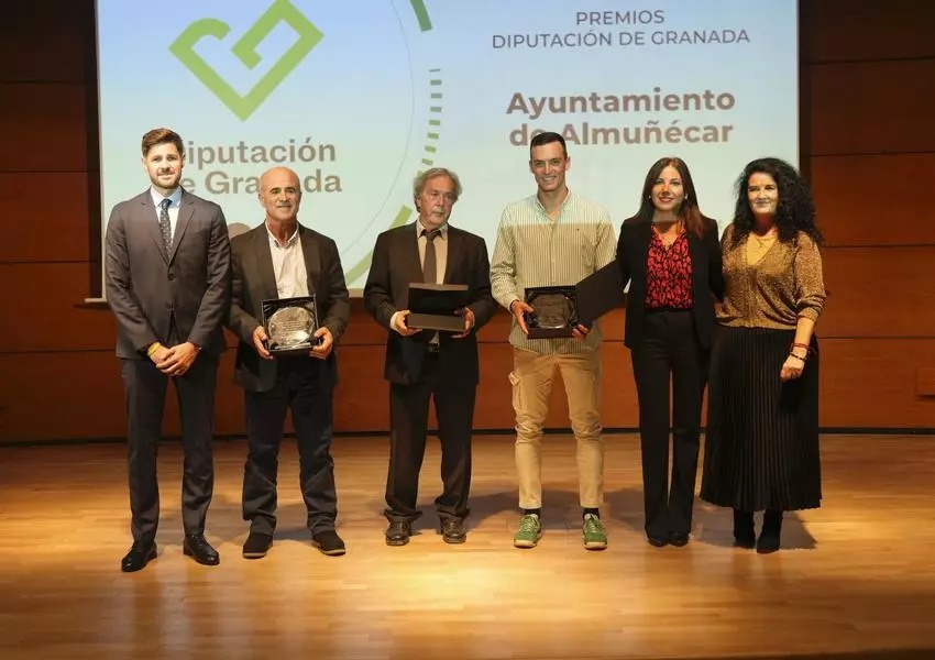 Almucar recoge el Premio Diputacin de Granada por su labor en el fomento del deporte en la provincia
